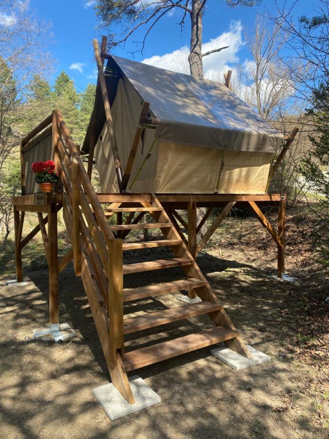 Camping Calme Et Nature Castellane Exteriér fotografie