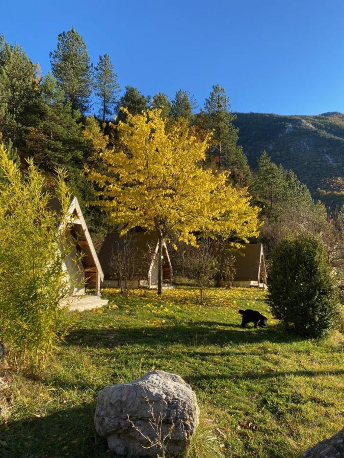 Camping Calme Et Nature Castellane Exteriér fotografie